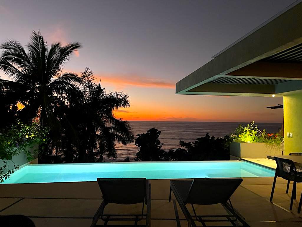 Casa Nova atardecer